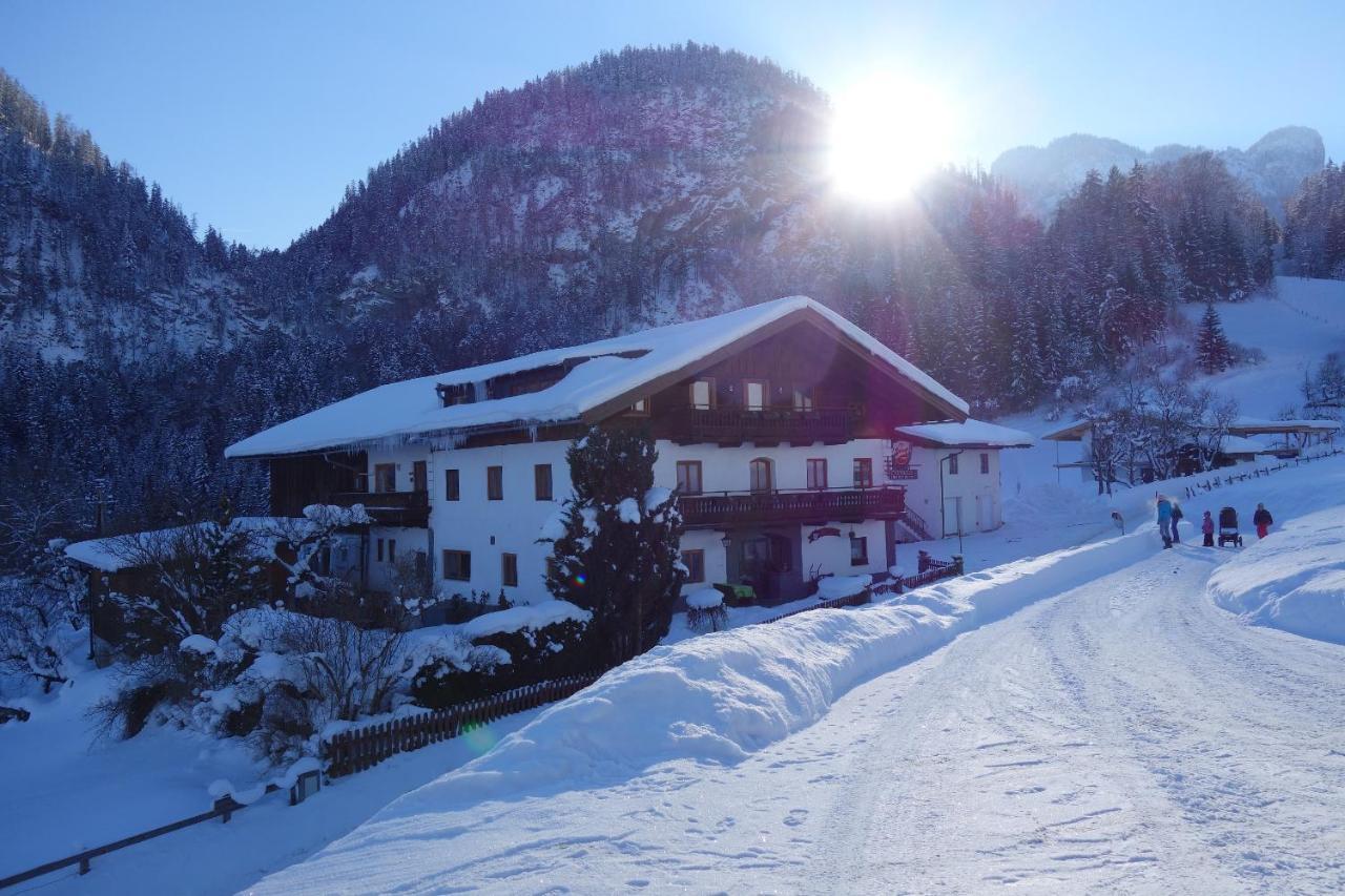 Gasthof Dietrichshorn Unken Exterior foto